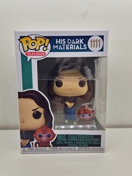 Funko Pop Television Mrs. Coulter With The Golden Monkey 1111 His Dark Materials Ruth Wilson Brand New In Box
