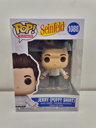 Funko Pop Television Jerry Seinfeld Puffy Shirt 1088 Brand New In Box Sealed Vinyl Figure Mint