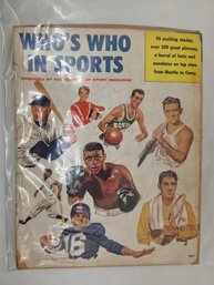Who's Who In Sports 1957 Produced By The Editors Of Sports Magazine