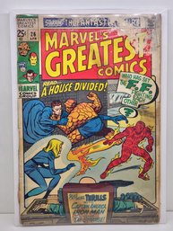 Marvel's Greatest Comics #26 Starring The Fantastic Four With Captain America Ironman And Doctor Strange