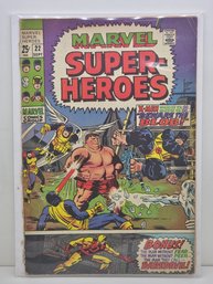 Marvel Super-heroes #22 X-men Wherever You Go... Whatever You Do... 'beware The Blob!'