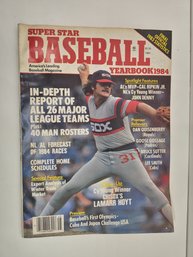 Super Star Baseball Yearbook 1984