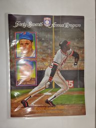 Hall Of Fame Forty-seventh Annual Program August 3 And 4, 1986 Published By The Sporting News