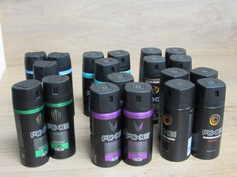 19 New Bottles Of Axe Body Spray - Mixed Varieties