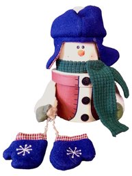 Snowman Nesting Doll Winter Holiday Christmas Decor Containers