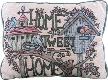 Home Sweet Home Pillow Holly
