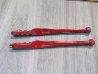 Two Red Glass Cutter Tools