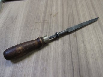 Vintage James Swan Co. MADE IN USA Chisel Gouge Woodworking Hand Tool