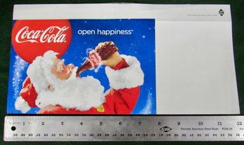 2012 Santa Clause Coca-cola Coke Price Sheet Promotional Piece