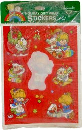 1983 Rainbow Brite Pack Of Holiday Gift Wrap Stickers