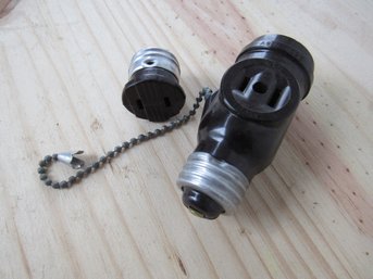 Two Light Bulb Power Adapters