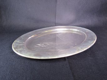 Gorham Y417 20 Inch RPNS Anchor Silver Plated Serving Tray Platter