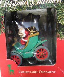 Santa Ornament - A Santa's Best Collectible In Box