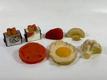 Vintage Fridge Magnet Collection - Food & Appliance Themed