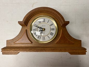 Bulova Wood Mantle Clock TC 290