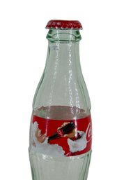 Holiday 2012 Santa Claus Christmas Coca-cola Glass Coke Bottle