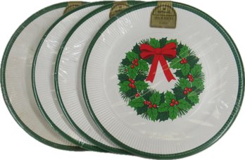 Hallmark SIX 11 INCH PLATES New In Packaging Lot Of 4 Packs