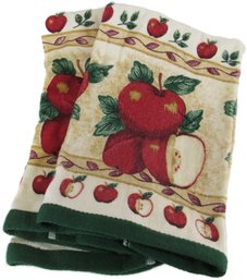 Two Apple Decorative Towels