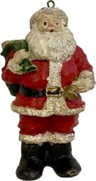 Santa With Bag Of Toys! Ornament