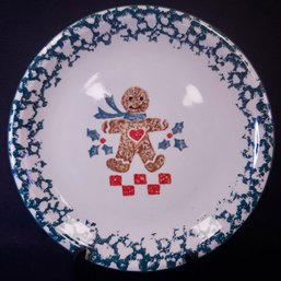 Gingerbread Man Decorative Plate