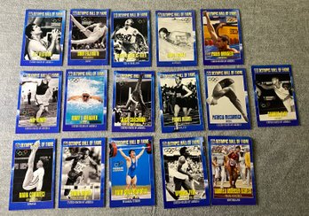 16 Sports Illustrated KIDS Olympic Hall Of Fame Trading Cards Dark Blue Version Series 1