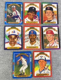 1988 Leaf Baseball Cards - 8pcs MLB Trading Cards