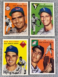 Topps Baseball Archives Ultimate 1954 Series - 4pcs MLB Trading Cards