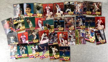 1994 Pinnacle Holographic Transition Moving Cards