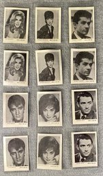 12 Celebrity Cigarette Trading Cards - Elvis Presley Ann Margaret Suzanna Pleshette