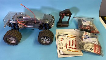RC Truck - Traxxas Remote Control Truck With Batteries Controllers Stickers And Much More