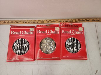 Three Boxes Tarnish Proof Beed Chain Garland