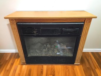 Faux Fireplace Space Heater