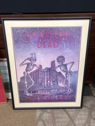 The Grateful Dead Framed Poster 1980 Radio City