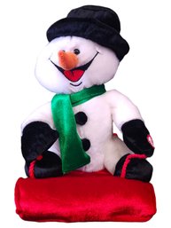 Dancing Singing Stuffed Snowman