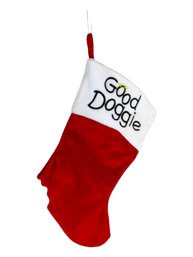 Good Doggie Pet Christmas Stocking