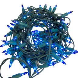 Blue Christmas Lights String Lights