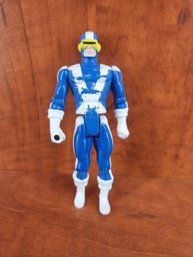 VINTAGE 1991 CYCLOPS ACTION FIGURE BLUE & WHITE 5' Tested Working See Photos!