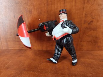 DC Batmans Penguin 1992 Action Figure And Umbrella Gun