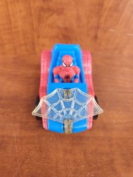 Marvel Entertainment 1996 Spider-Man Dune Buggy Car Rolling Toy Action Flip Web