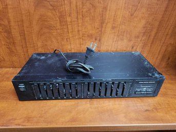 Vintage RARE General Electric 11-4410 Stereo Graphic Equalizer TESTED WORKING