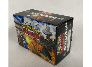 BIG BOX Pokemon Stadium N64 With Transfer Pack Included CIB