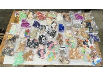 55 Assorted TY Beanie Babies