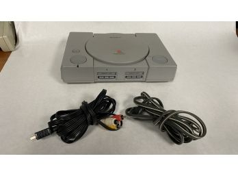 Sony Playstation 1 Console With Cables - SCPH-5500