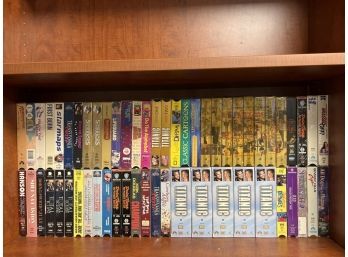 62 VHS Tapes Lot - Various Movies