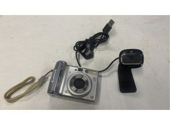 Webcam And Point And Shoot Camera