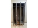 Locker Unit - 3 Lockable Doors, Tall Cabinet Storage Lockers