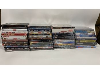 About 50 Sealed DVDs BRAND NEW SEALED