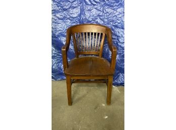 Solid Wood Library Chair