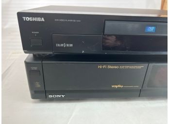 Dvd And Vhs Players Untested