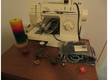 Singer Sewing Machine (other Items In Photo Not For Sale)